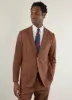 Tailored Linen Blazer | Espresso sold by Percival