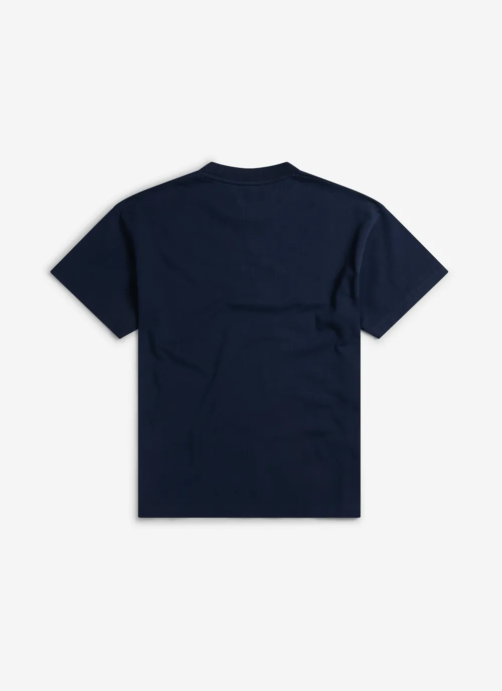 Stout Oversized T Shirt | Embroidered Organic Cotton | Navy sold by Percival product image thumbnail 3
