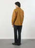 Olive Overshirt | Cotton | Rust sold by Percival