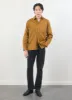Olive Overshirt | Cotton | Rust sold by Percival