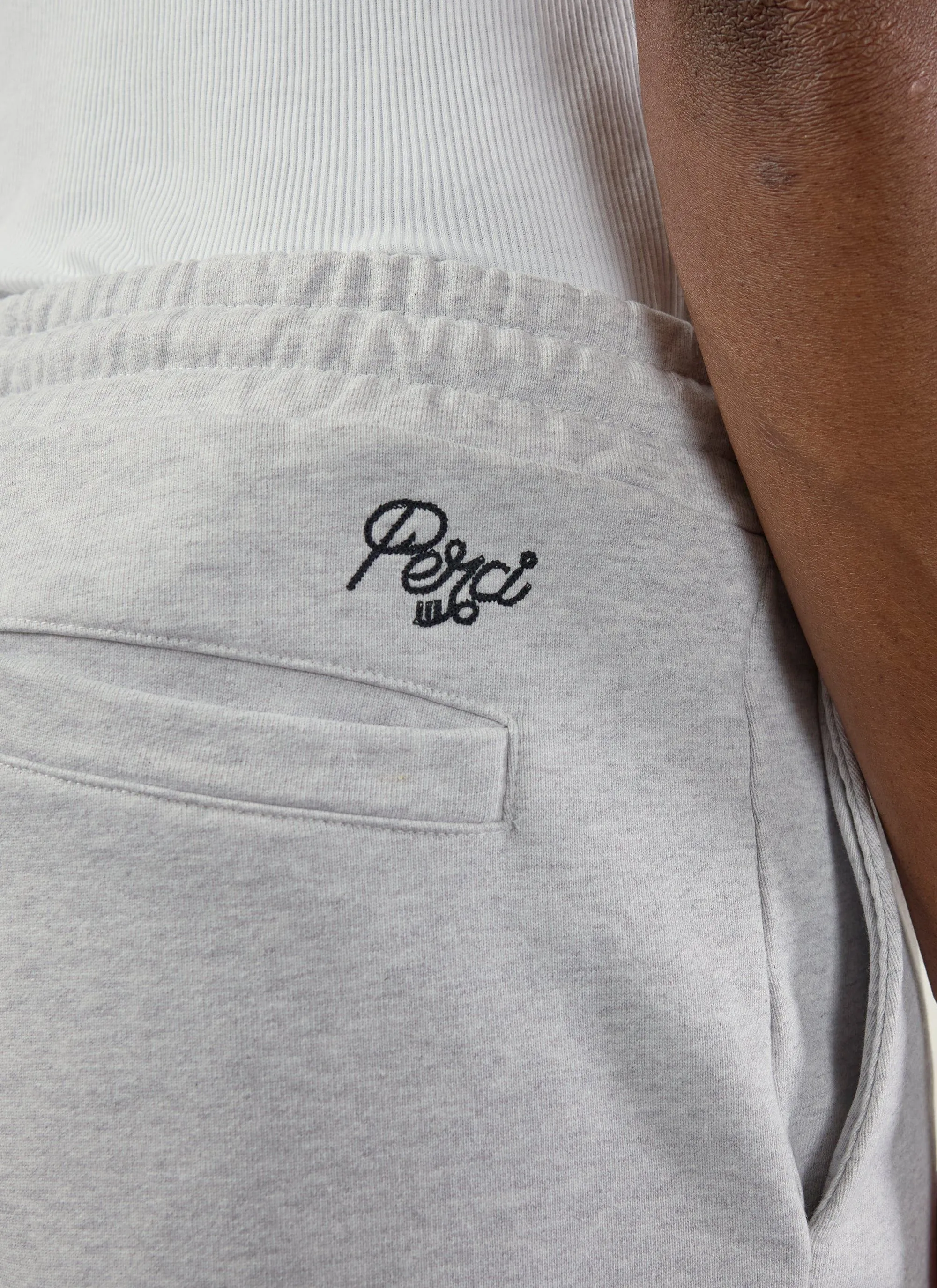 Perci Straight Leg Trackpants | Cotton | Athletic Grey sold by Percival product image thumbnail 5