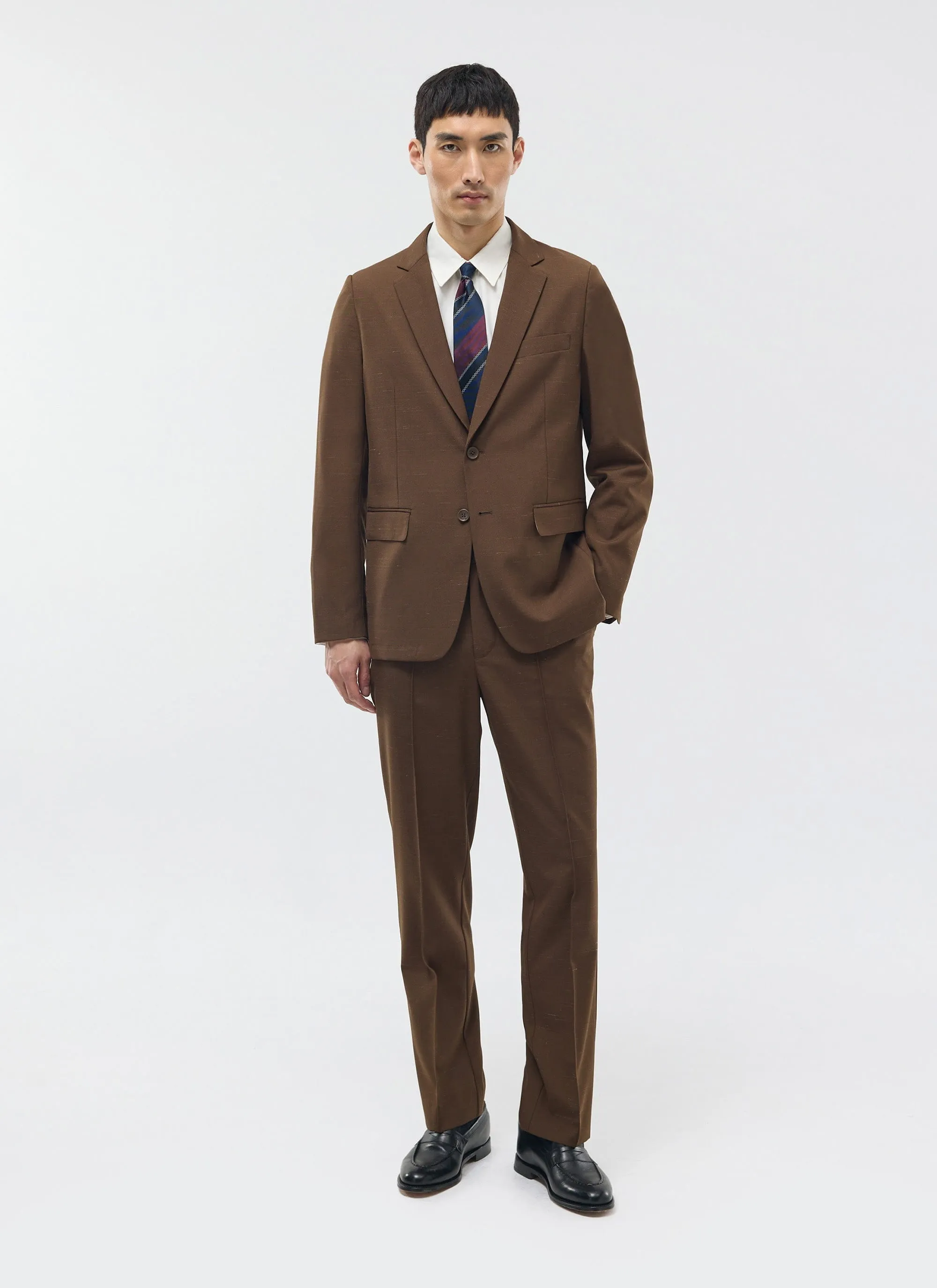 Trentino Tailored Blazer | Brown sold by Percival