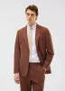 Tailored Linen Blazer | Brown sold by Percival
