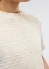 Deck Oversized T Shirt | Organic Cotton | Ecru sold by Percival