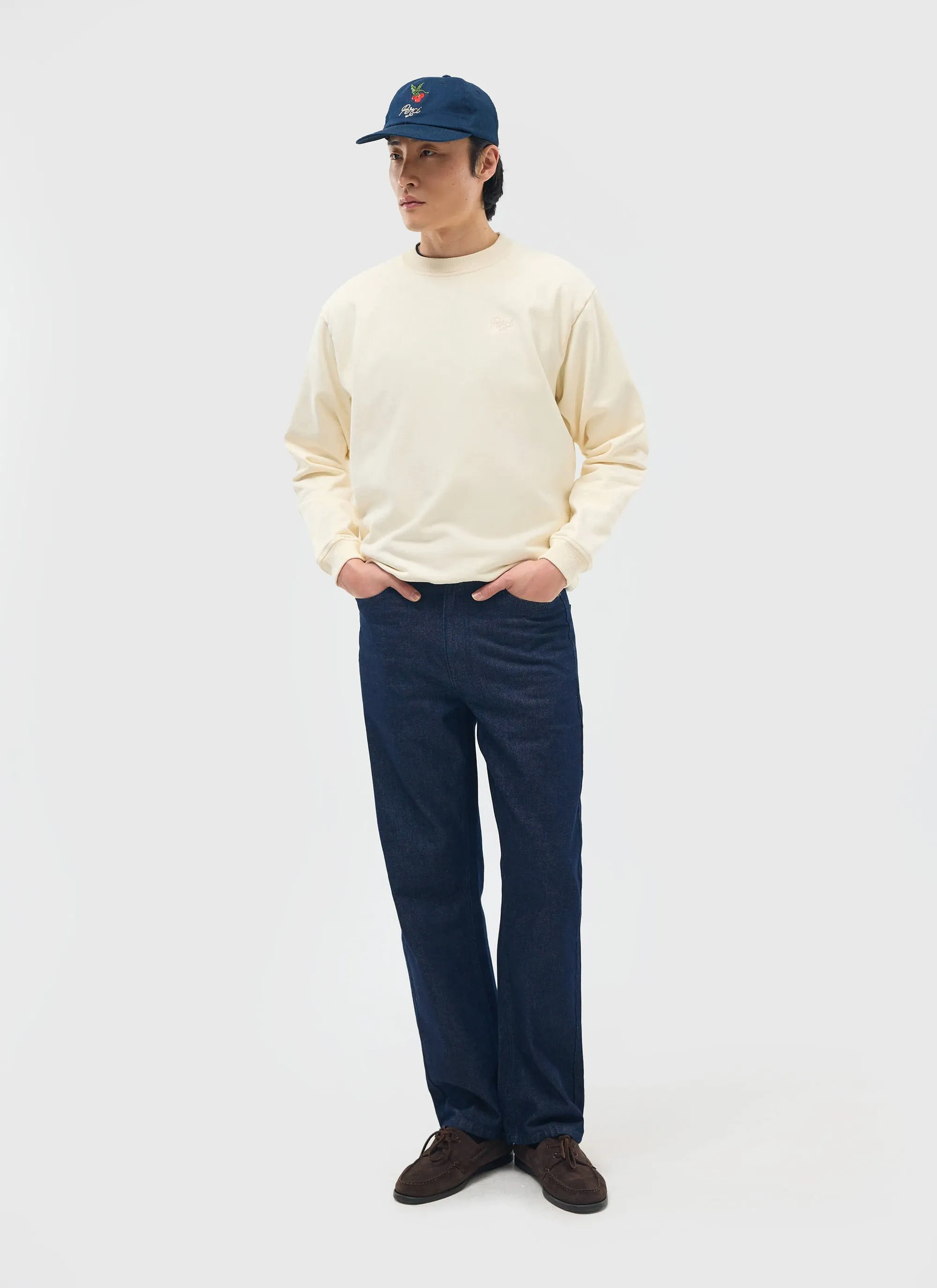 Perci Chainstitch Sweatshirt | Cotton | Ecru sold by Percival product image thumbnail 3