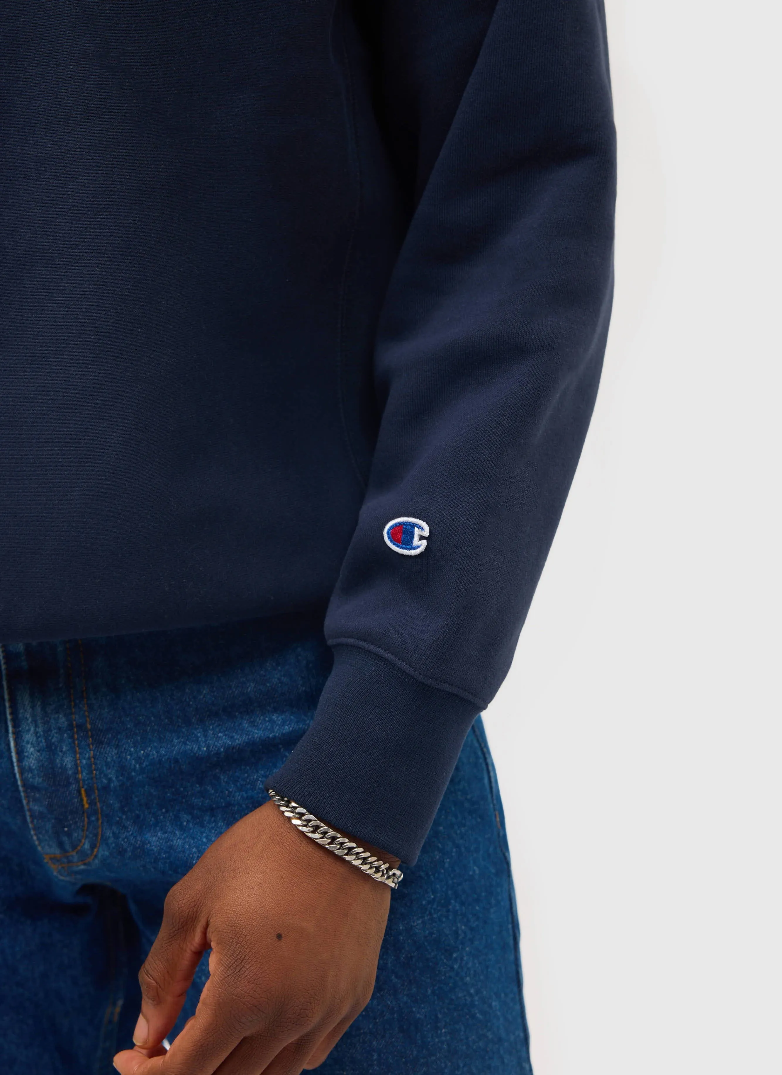 Wing Sweatshirt | Percival and Champion | Navy sold by Percival product image thumbnail 4