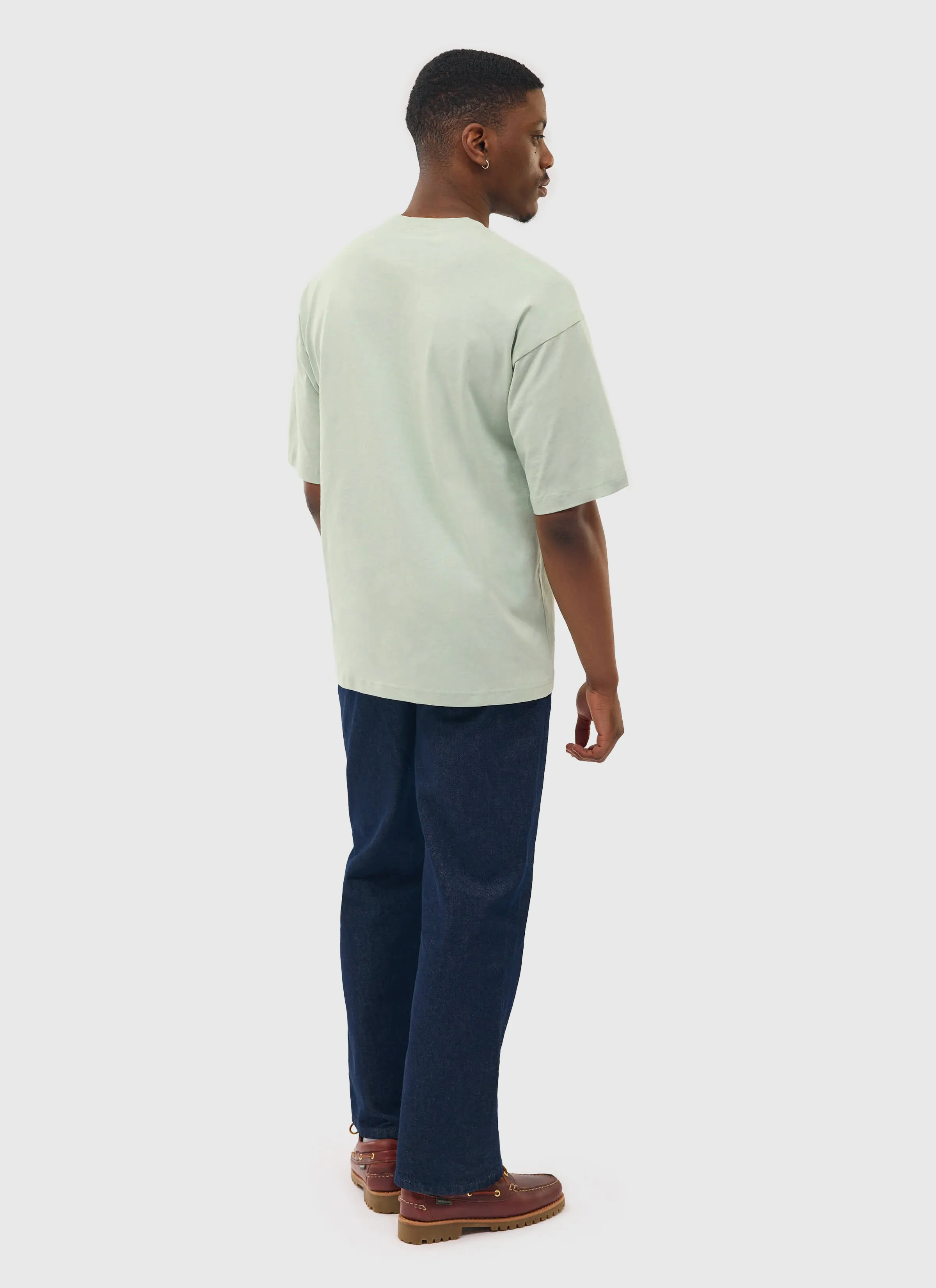 Tiger Mascot Oversized T Shirt | Percival and Champion | Cargo Olive sold by Percival product image thumbnail 5