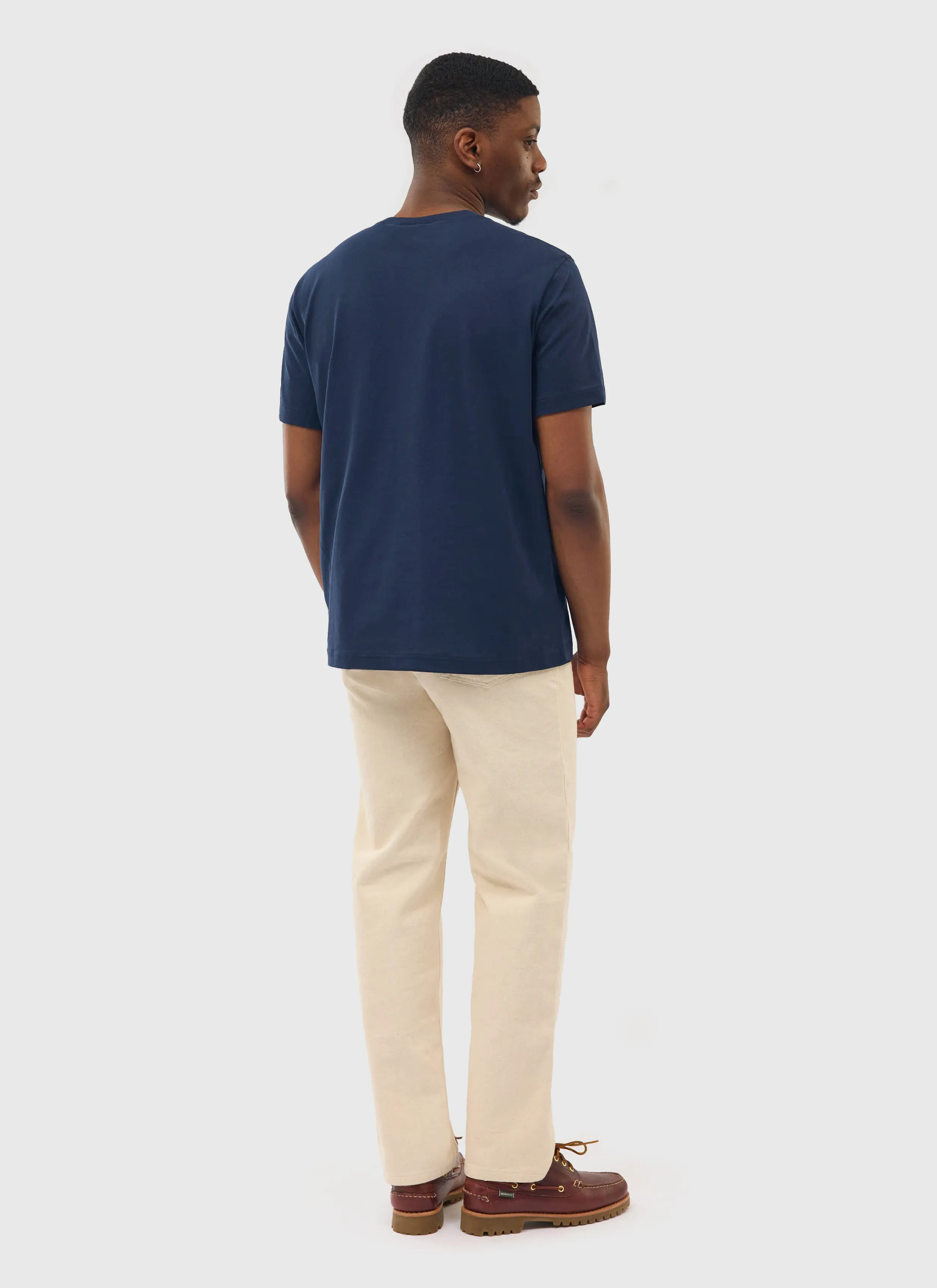 Wing Regular Fit T Shirt | Percival and Champion | Navy sold by Percival product image thumbnail 5