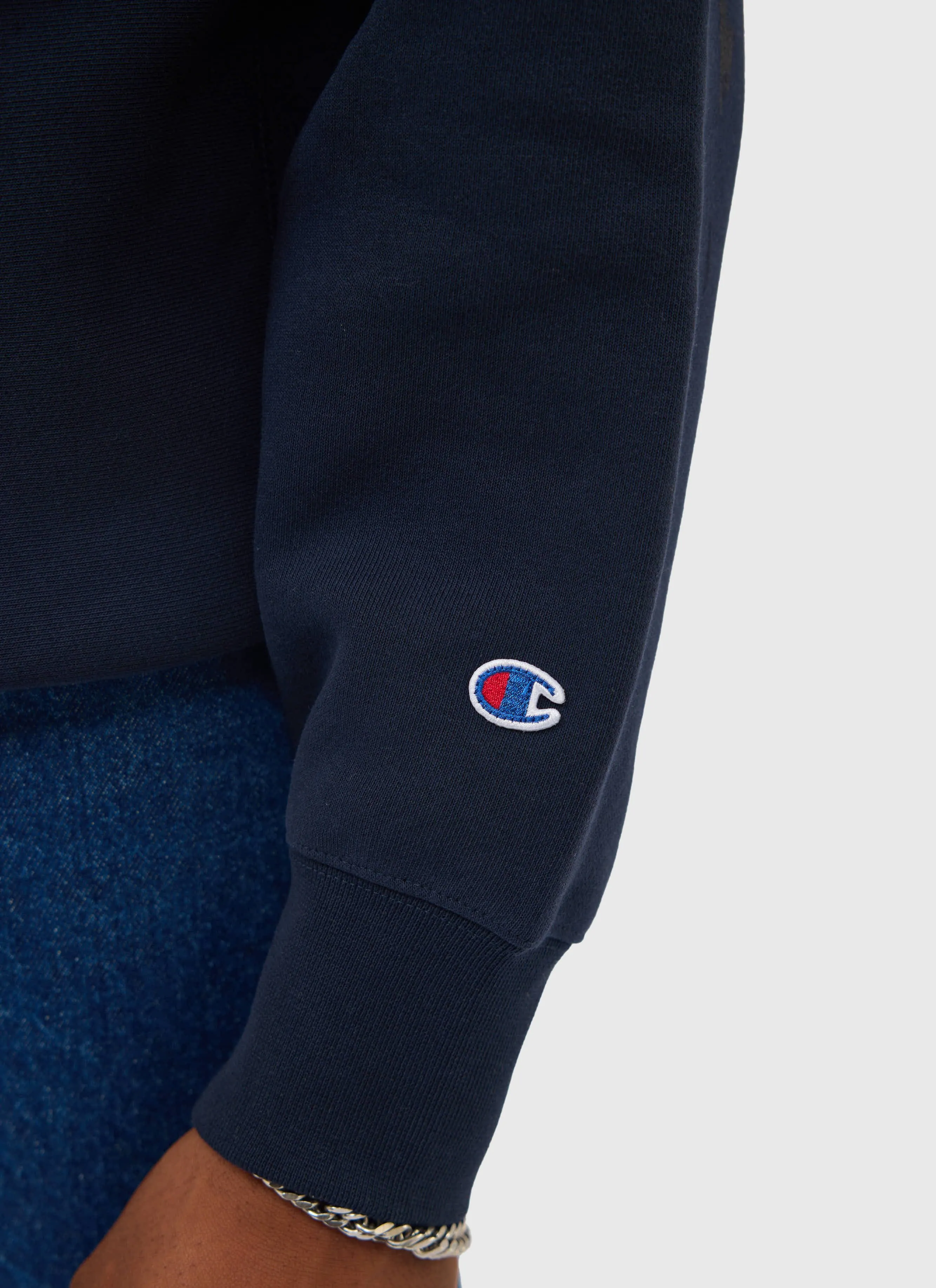 Bear Mascot Sweatshirt | Percival and Champion | Navy sold by Percival product image thumbnail 5