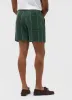 Calabria Shorts | Cotton | Forest sold by Percival