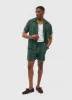 Calabria Shorts | Cotton | Forest sold by Percival