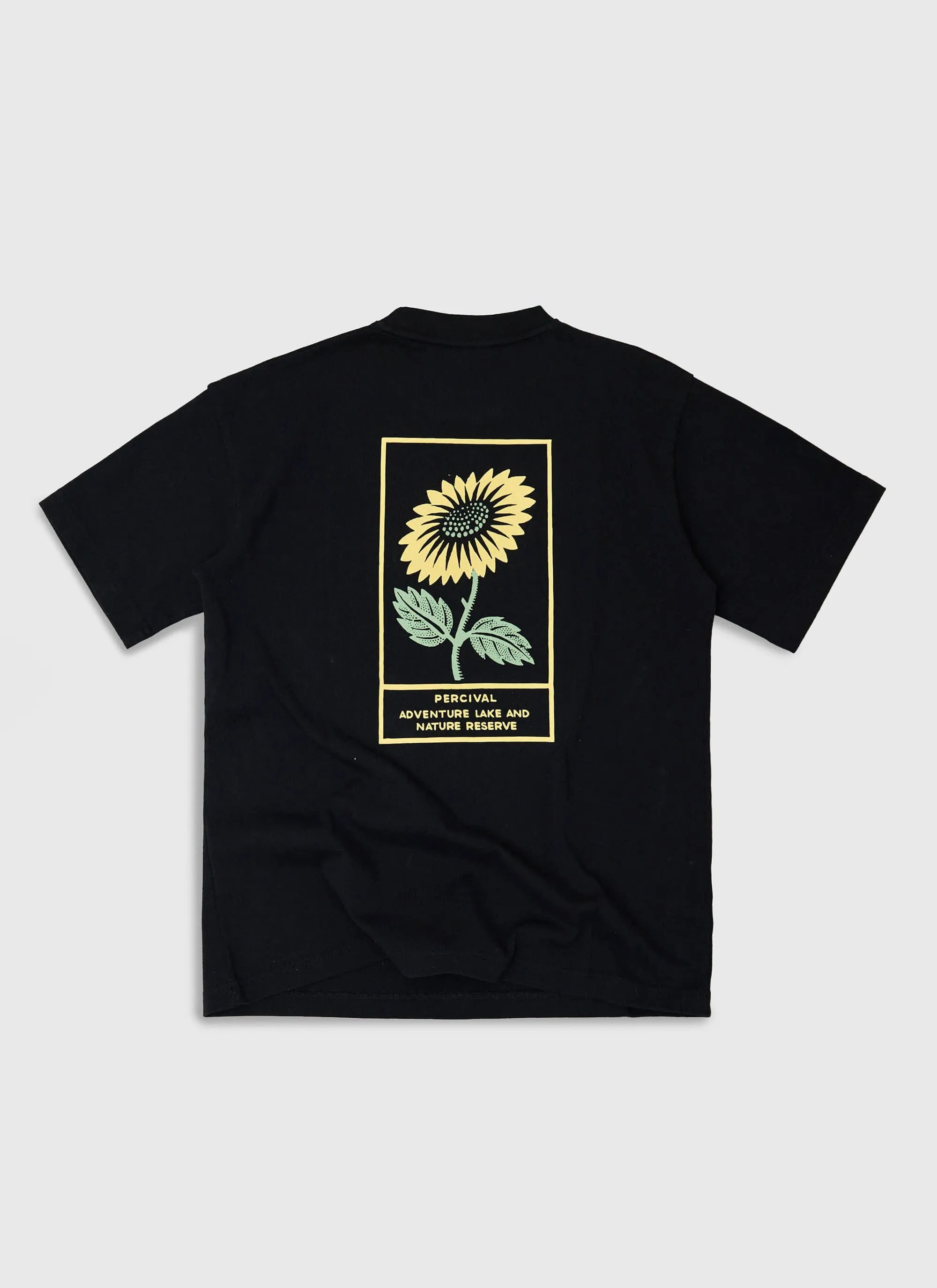 Nature Reserve Oversized T Shirt | Organic Cotton | Black sold by Percival product image thumbnail 4