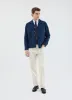 Rocco Overshirt Jacket | Cotton | Navy sold by Percival