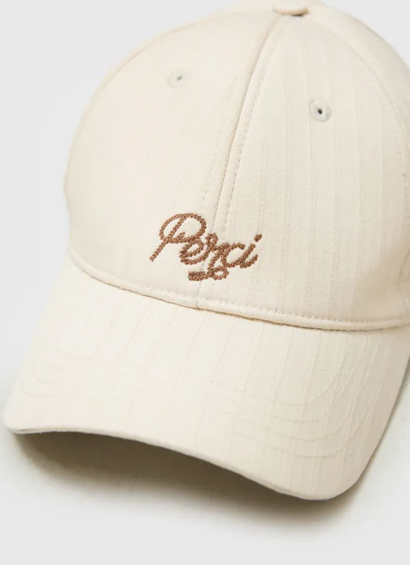 Rocco Cap | Cotton | Ecru sold by Percival