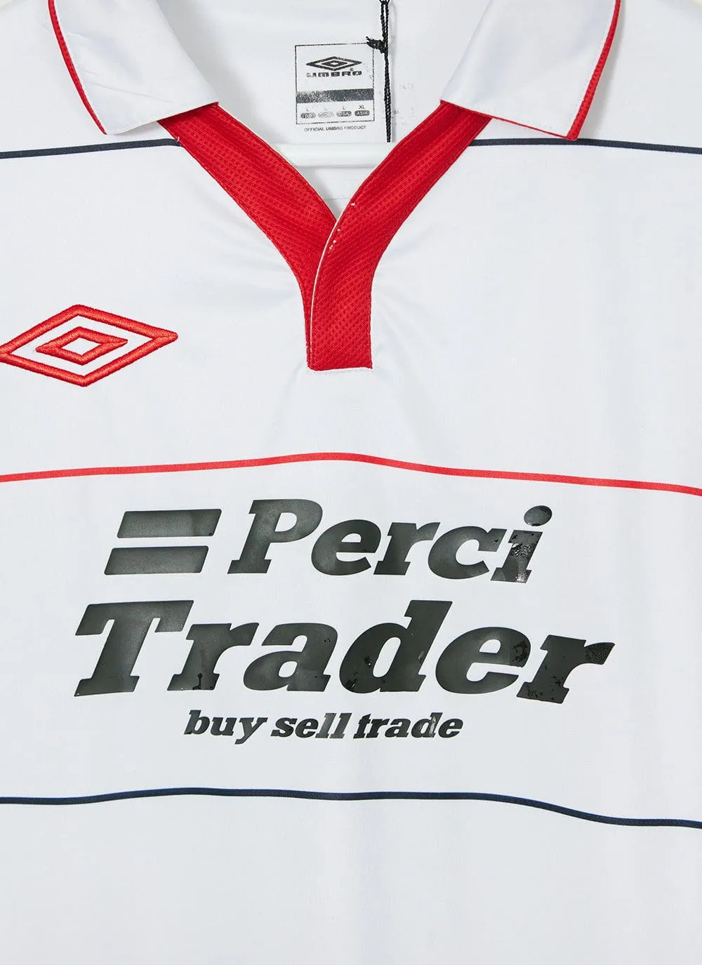 90s Umbro Shirt #17 | Percival x Classic Football Shirts | White sold by Percival product image thumbnail 2