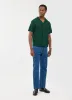 Crochet Groundsman Shirt | Cotton | Forest sold by Percival