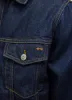 Western Trucker Jacket | Denim | Dark Indigo sold by Percival