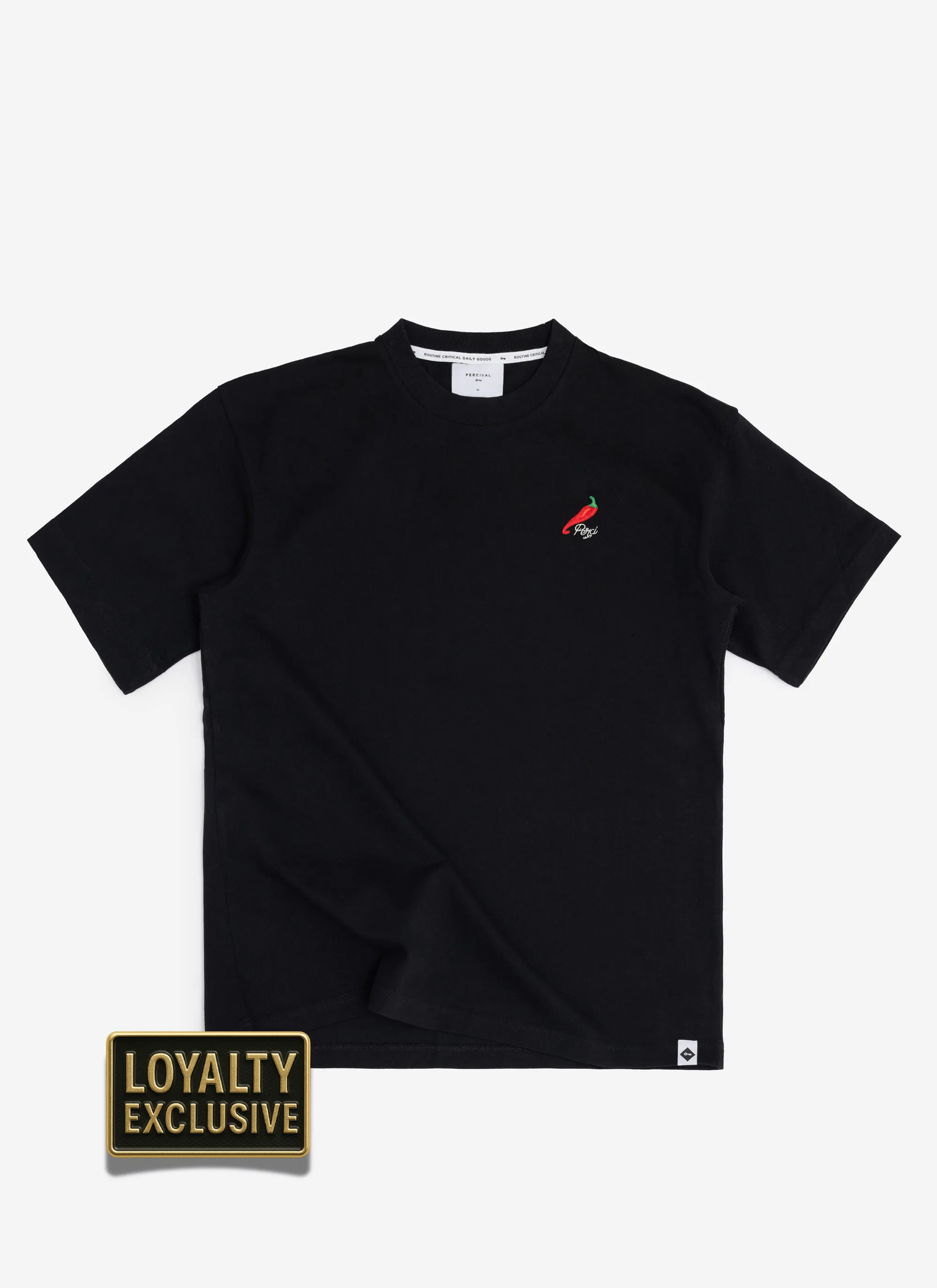 Loyalty T Shirt | Chilli | Black sold by Percival