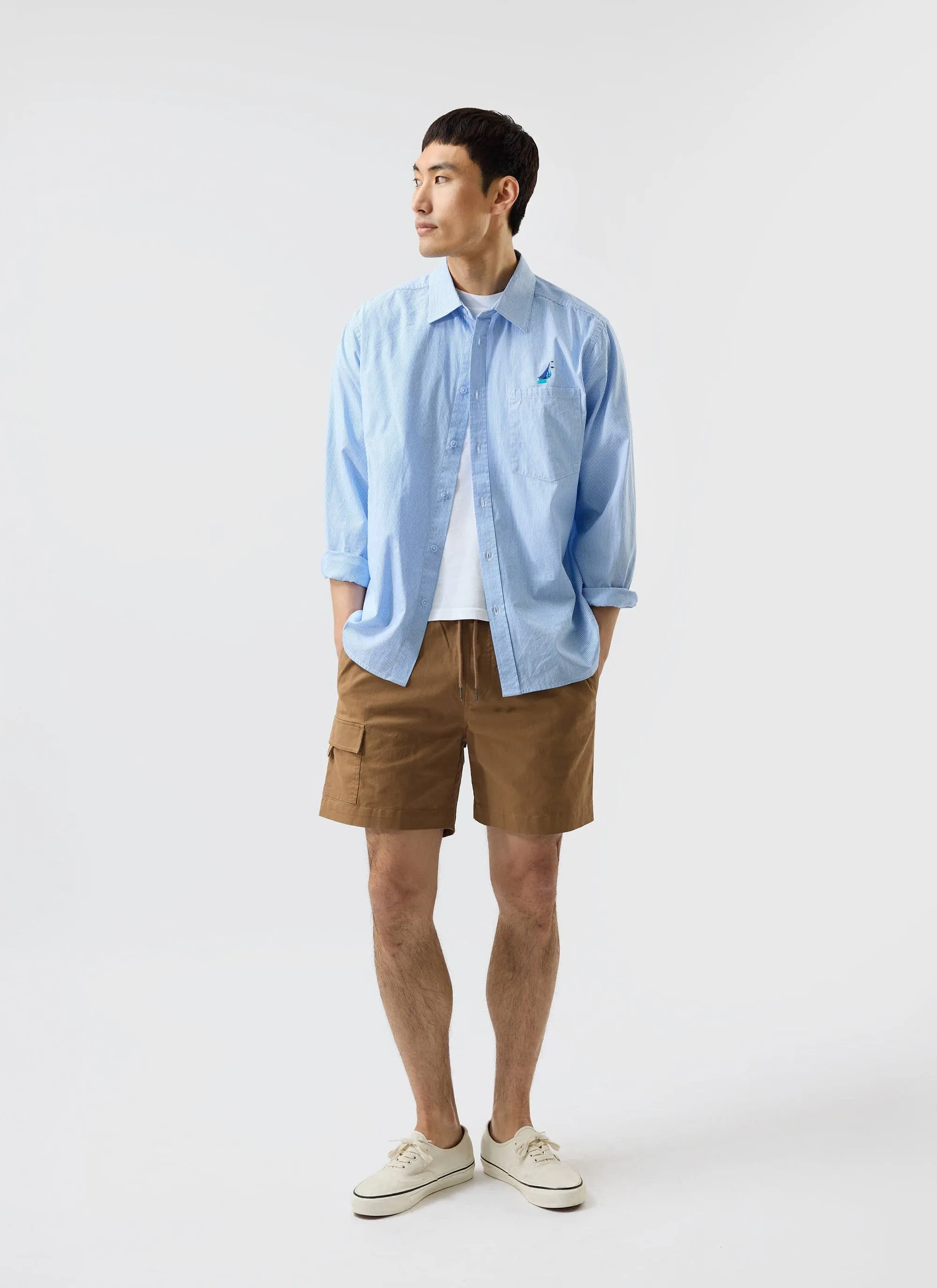 Cargo Shorts | Cotton | Tan sold by Percival product image thumbnail 2