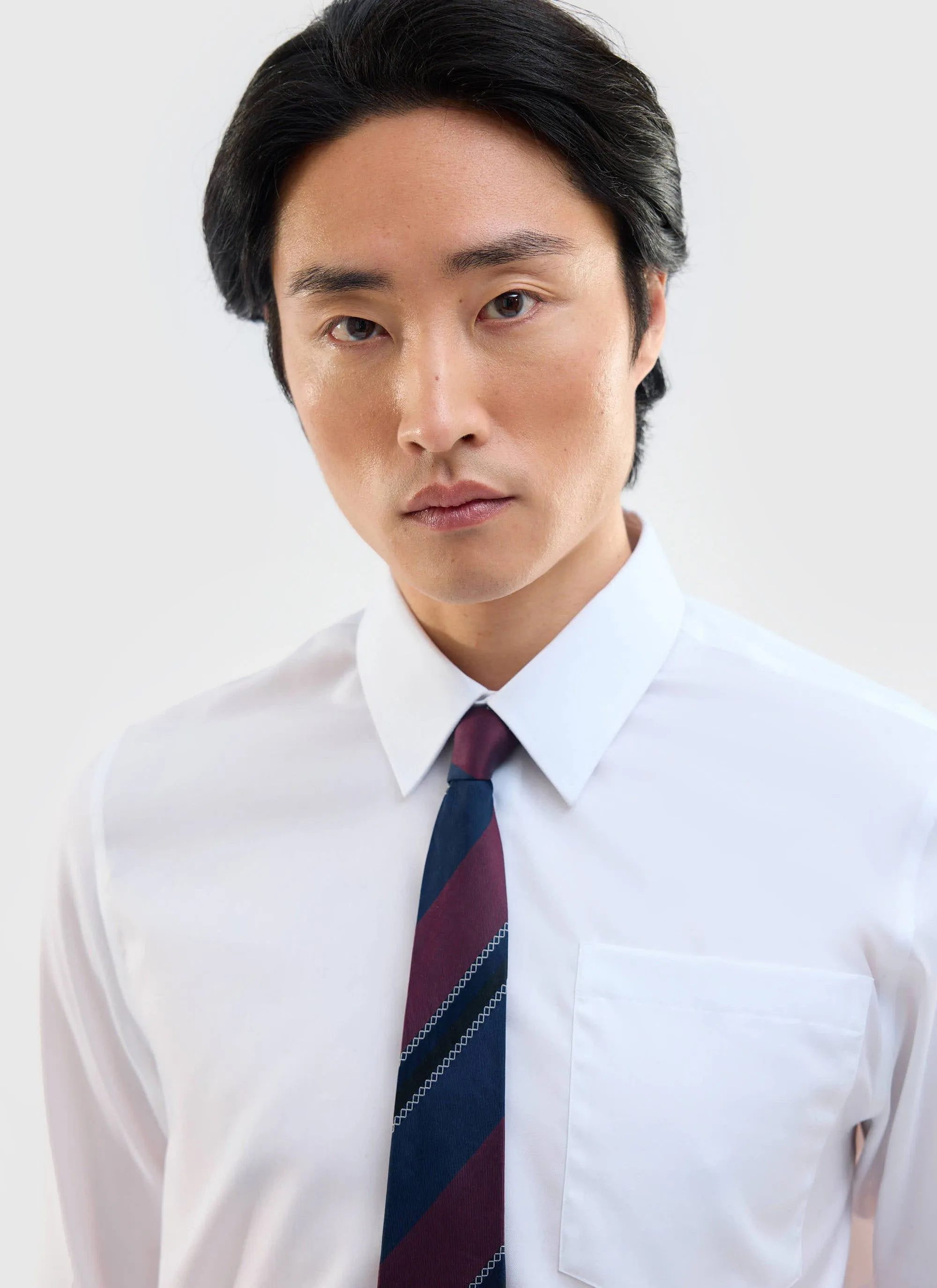 Formal Classic Shirt | Cotton Poplin | White sold by Percival product image thumbnail 2