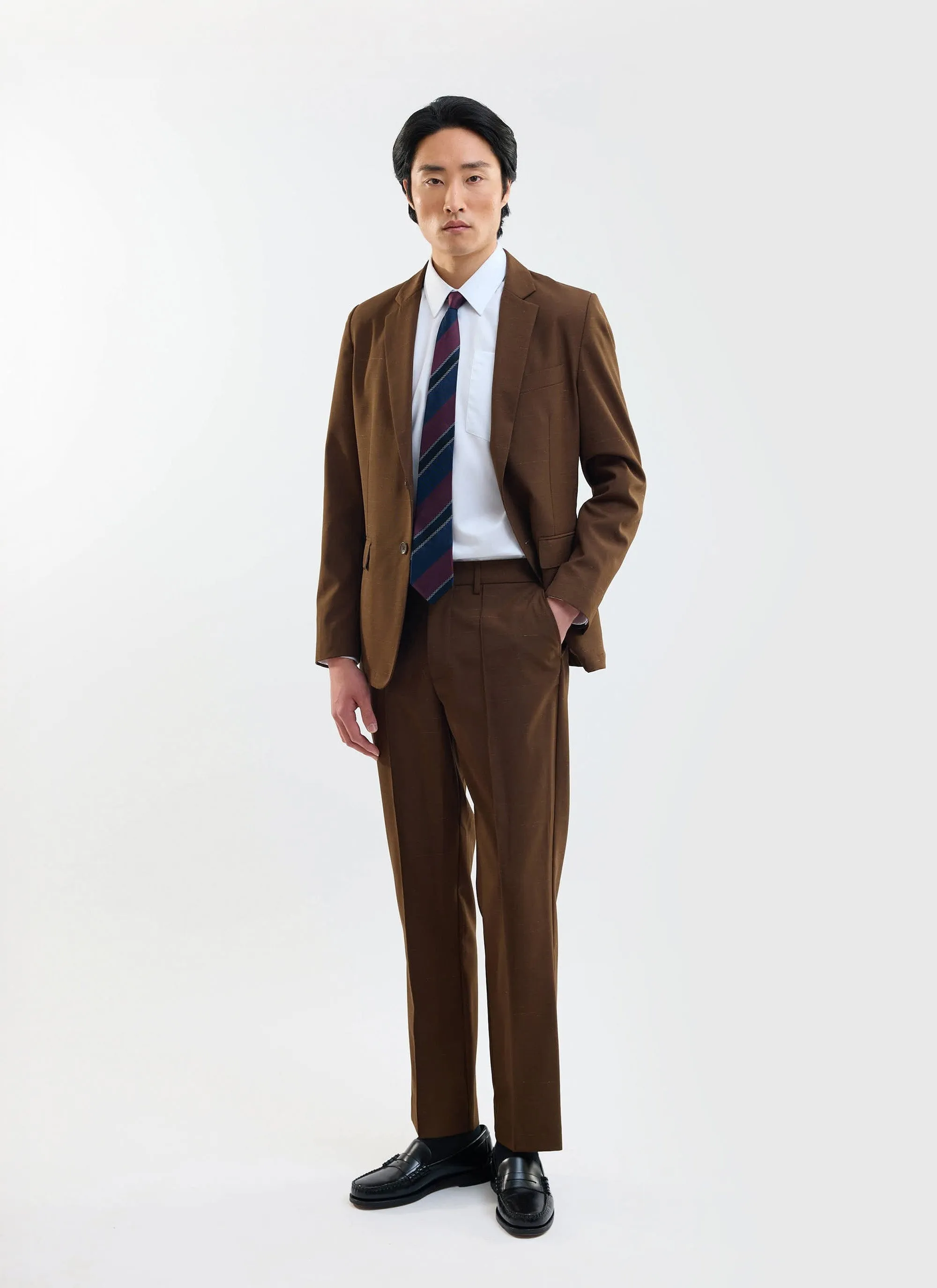 Formal Classic Shirt | Cotton Poplin | White sold by Percival product image thumbnail 5