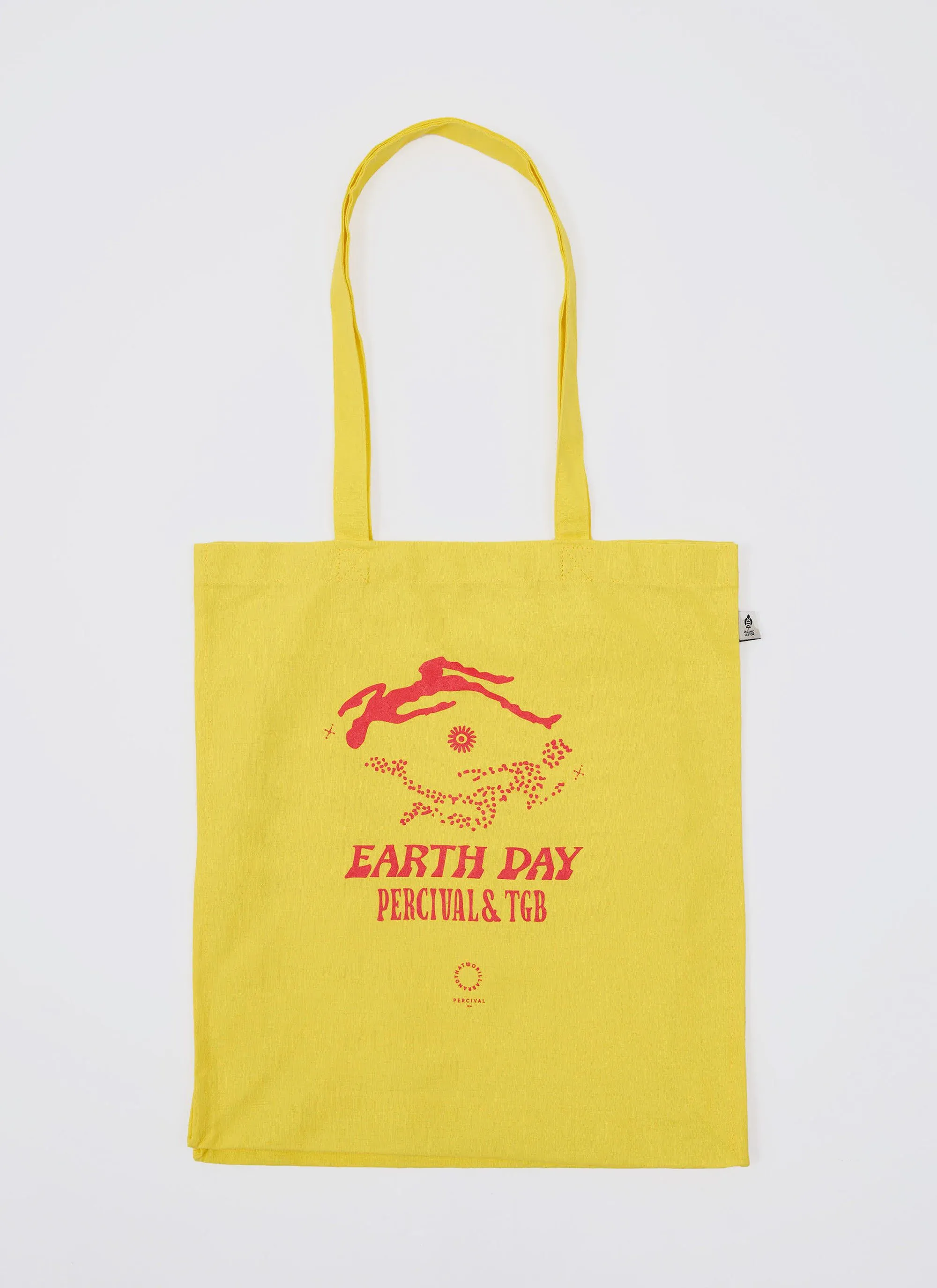 Tote Bag | Percival x The Gorilla Brand | Yellow sold by Percival