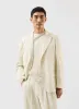 Lyocell Tailored Blazer | Percival x Warren | Ecru sold by Percival