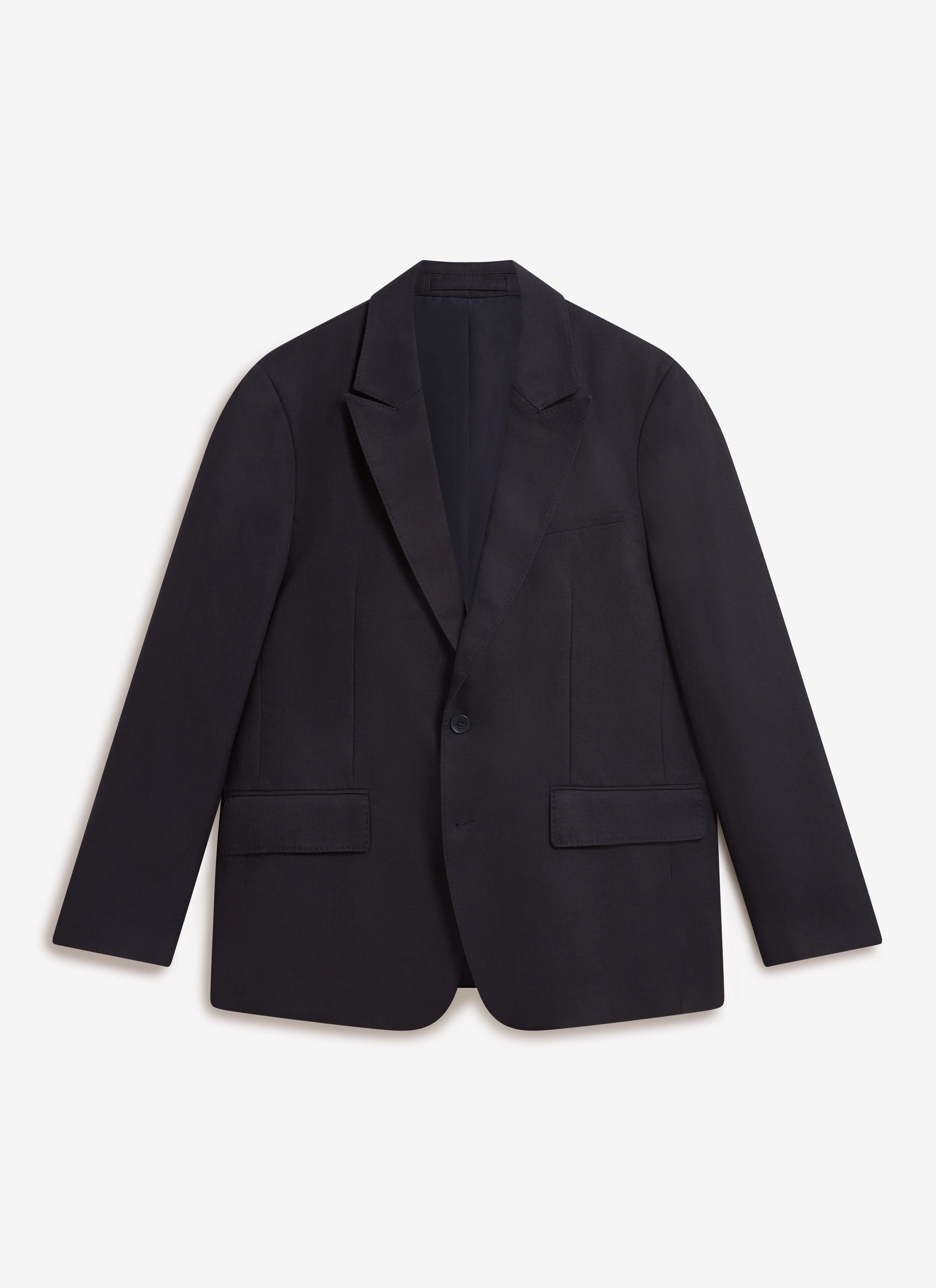 Lyocell Tailored Blazer | Percival x Warren | Navy sold by Percival product image thumbnail 2