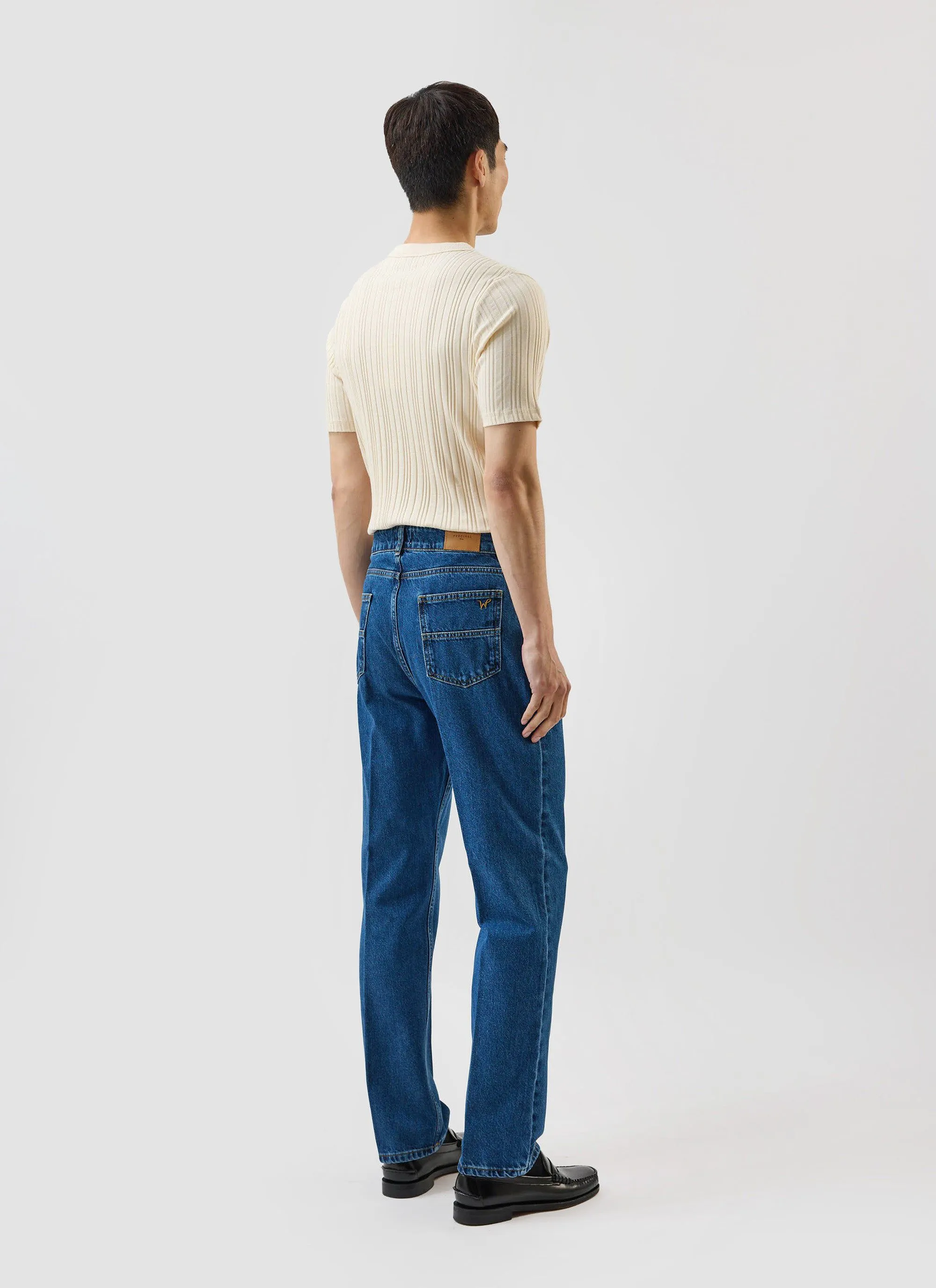 Flatlock Rib T Shirt | Percival x Warren | Ecru sold by Percival product image thumbnail 5