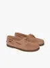 Jetty II Boater 2 Eye | G.H. Bass | Earth Suede sold by Percival