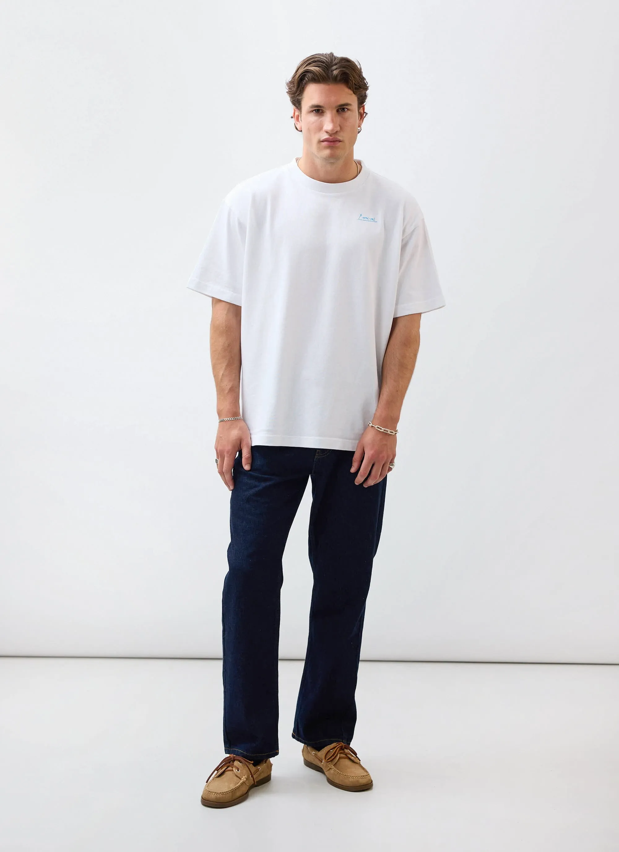 Wax Crayon Bouquet Oversized T Shirt | Organic Cotton | White sold by Percival product image thumbnail 2