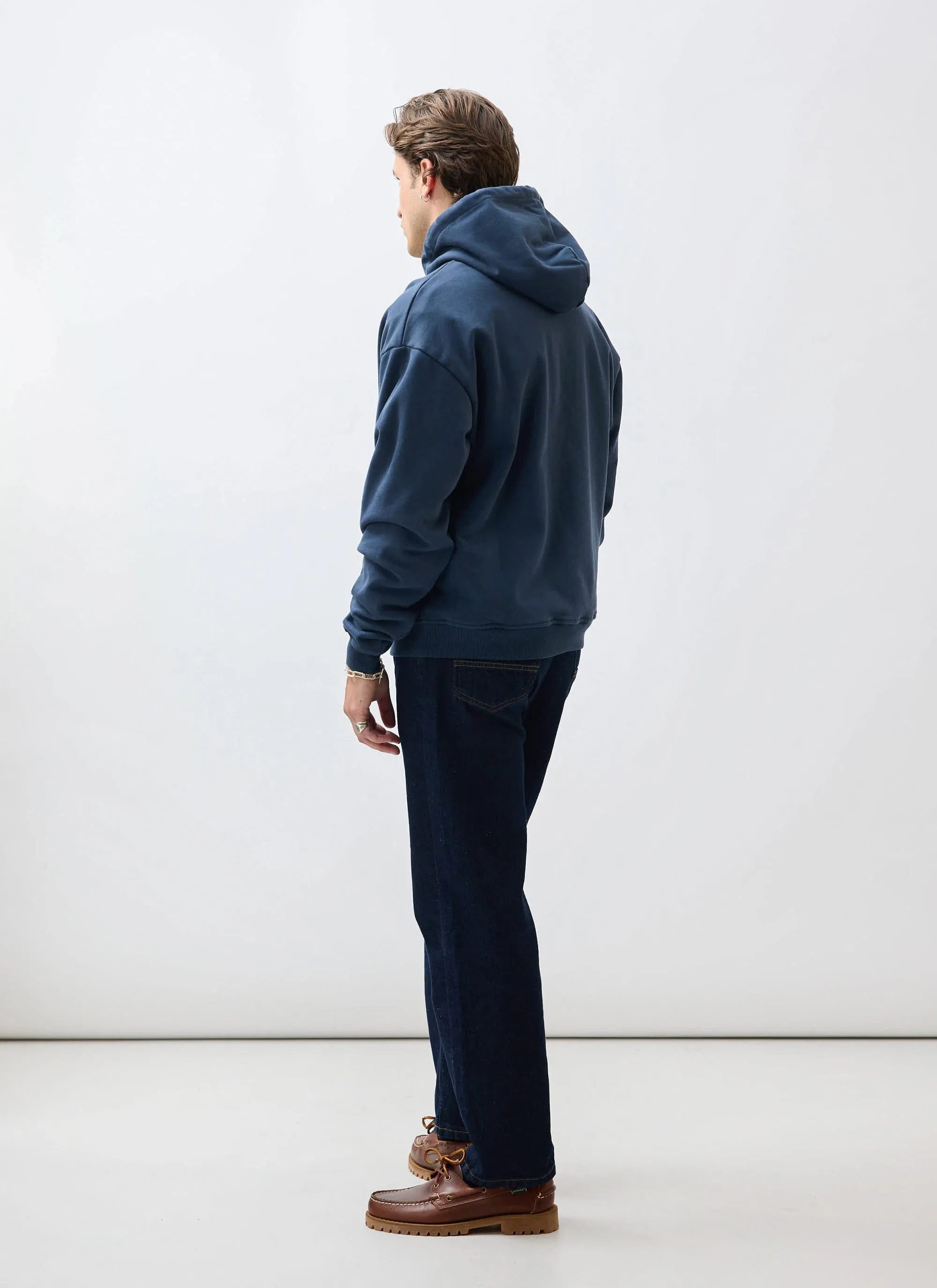 This Book Belongs To Hoodie | Cotton | Navy sold by Percival product image thumbnail 5