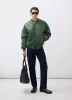 Men's Green Bomber Jacket | Forest sold by Percival