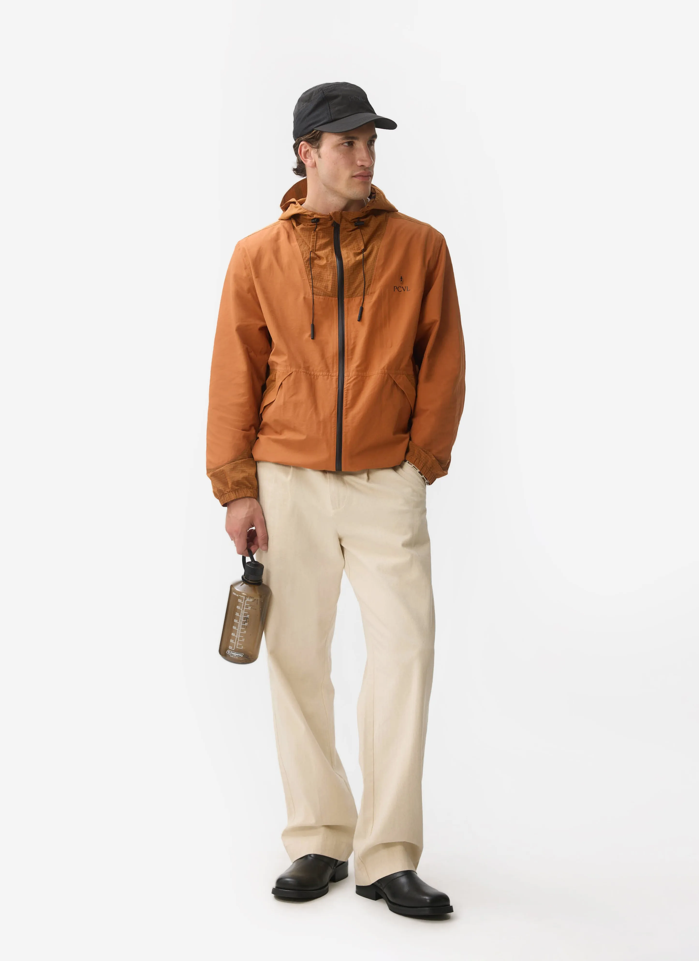 PCVL Zip Through Waterproof Jacket | Rust sold by Percival product image thumbnail 2
