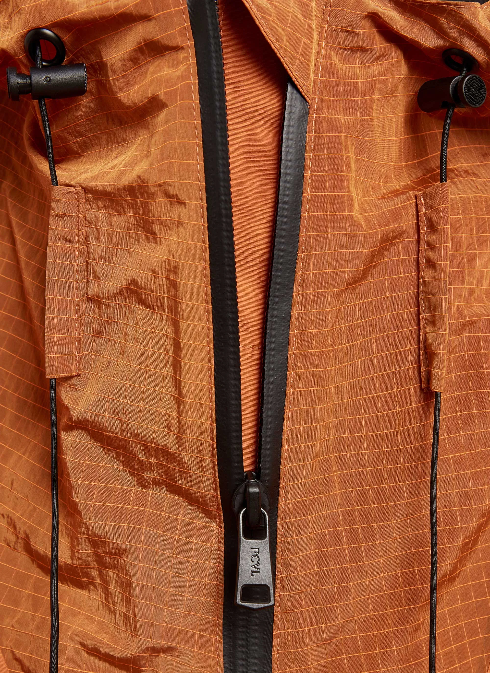 PCVL Zip Through Waterproof Jacket | Rust sold by Percival product image thumbnail 5