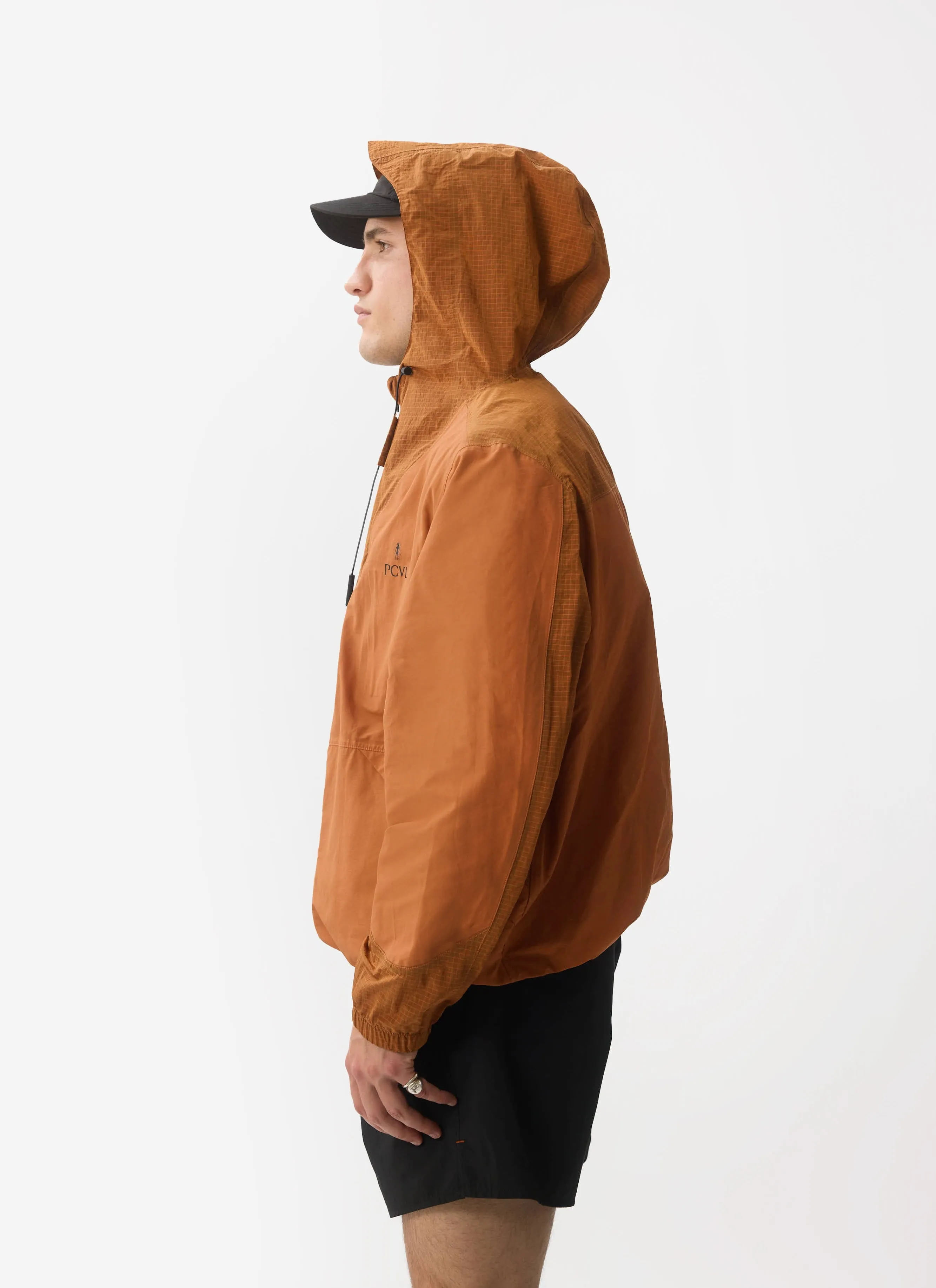 PCVL Zip Through Waterproof Jacket | Rust sold by Percival product image thumbnail 4