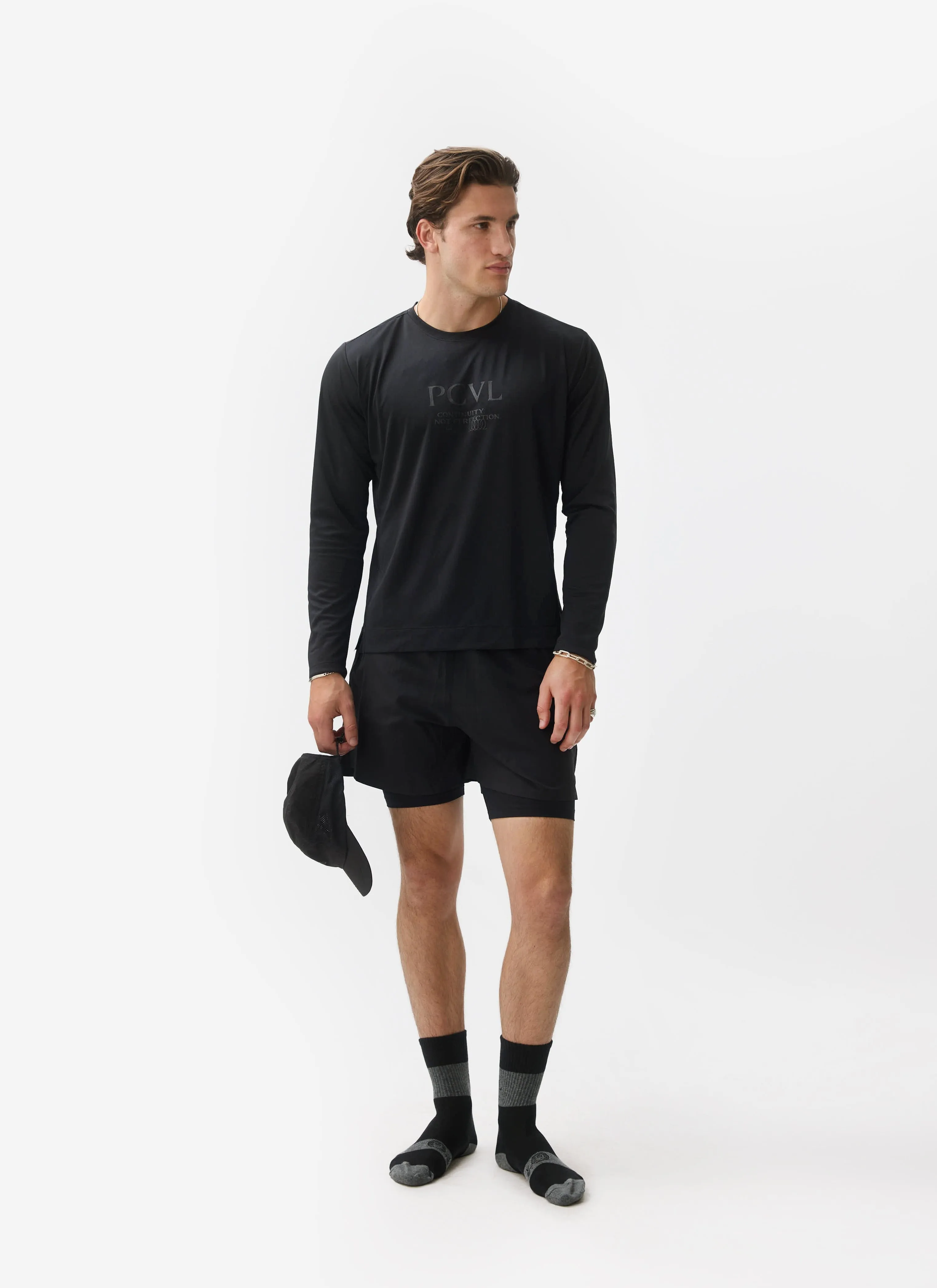 PCVL 2 in 1 Shorts | Black sold by Percival product image thumbnail 2
