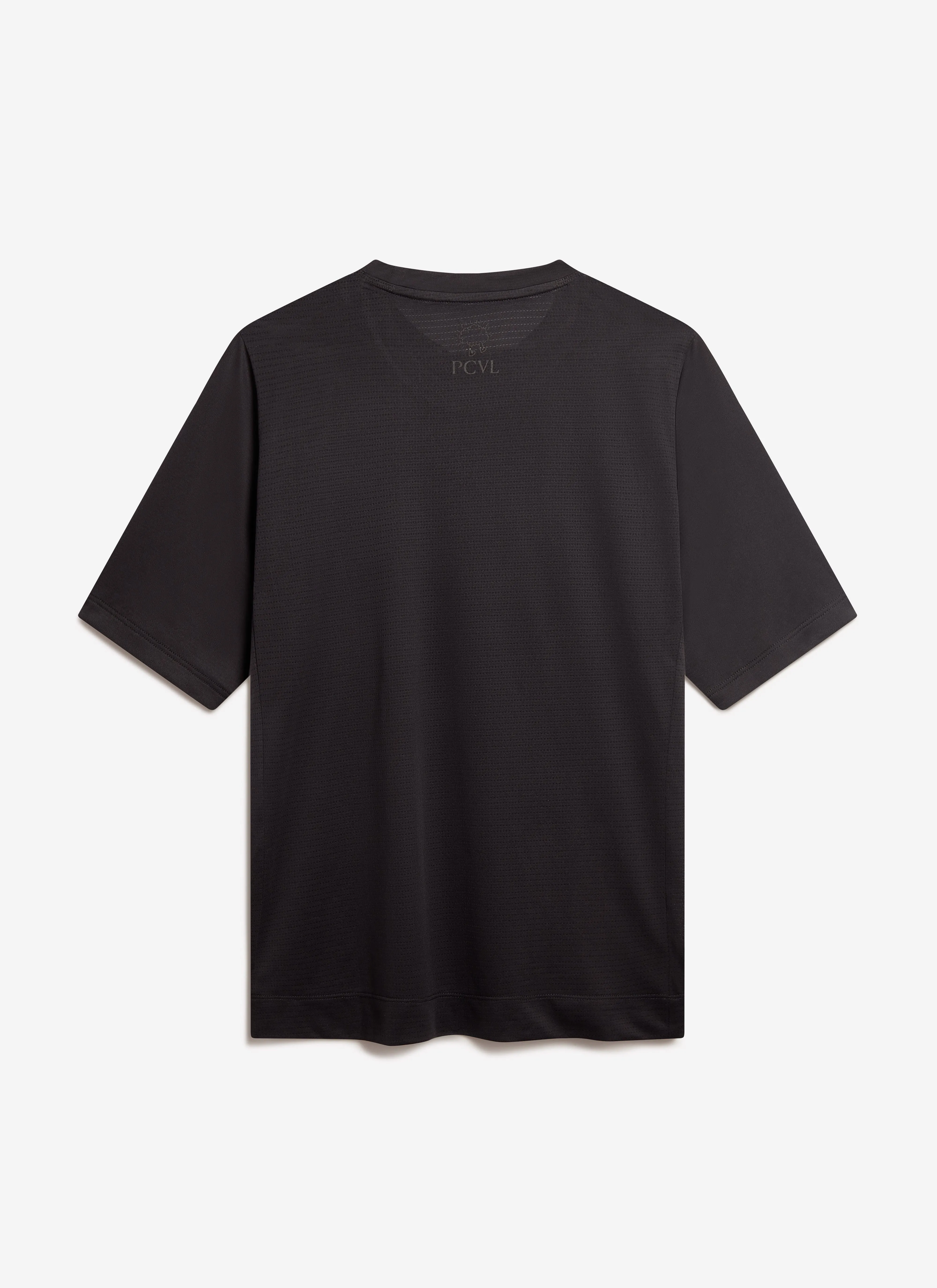 PCVL Printed Performance T Shirt | Black sold by Percival product image thumbnail 4