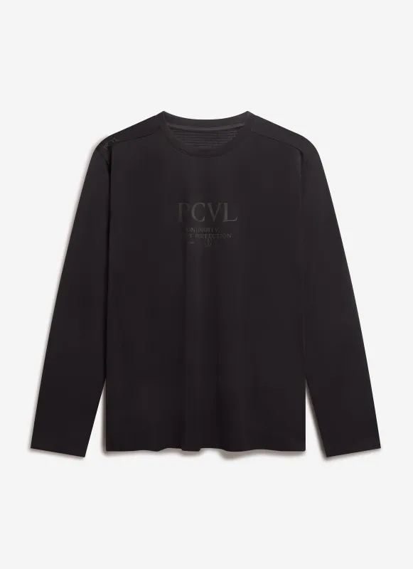 PCVL Long Sleeve Performance Top | Black sold by Percival