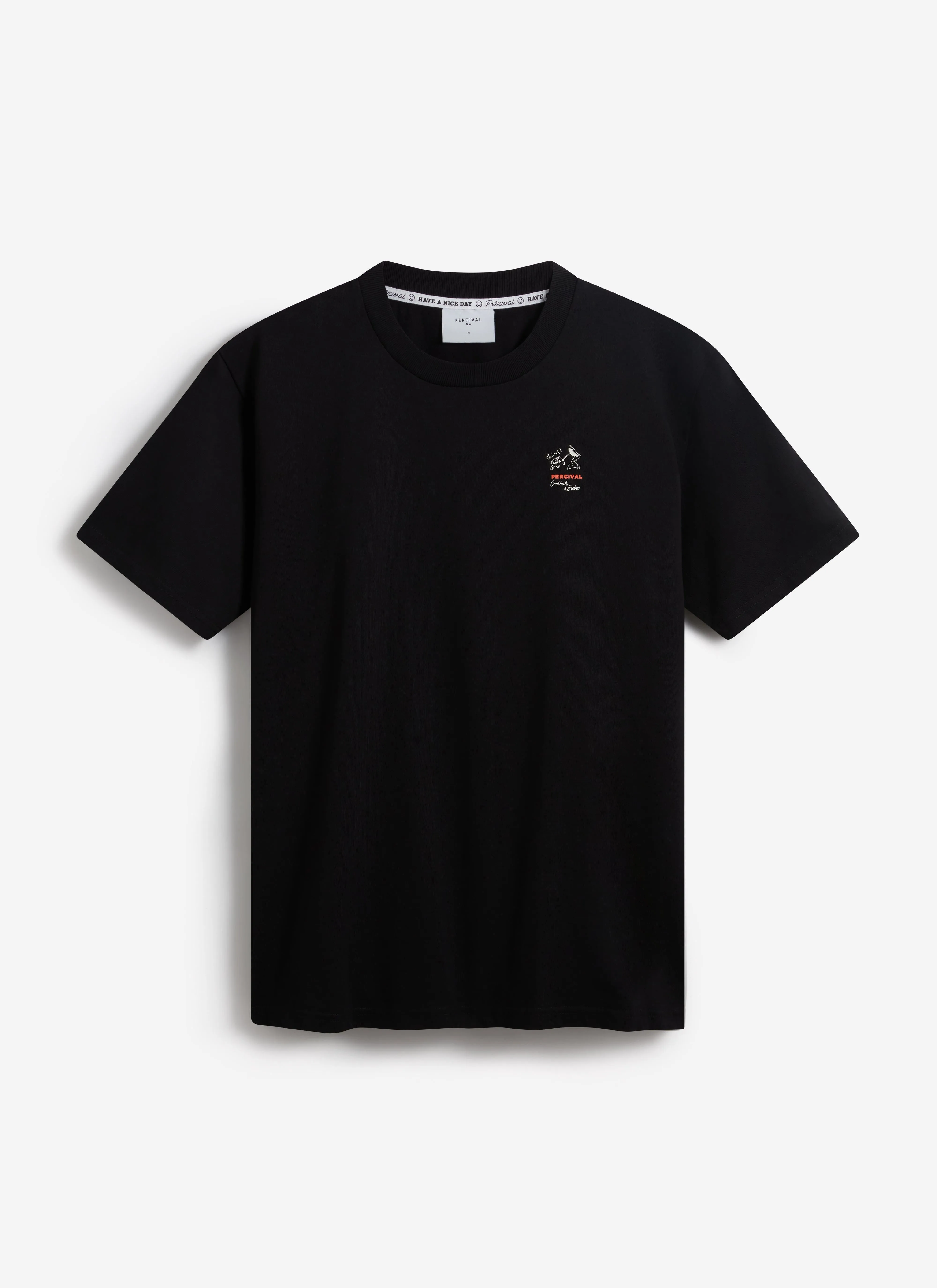 À La Carte T Shirt | Organic Cotton | Black sold by Percival product image thumbnail 3