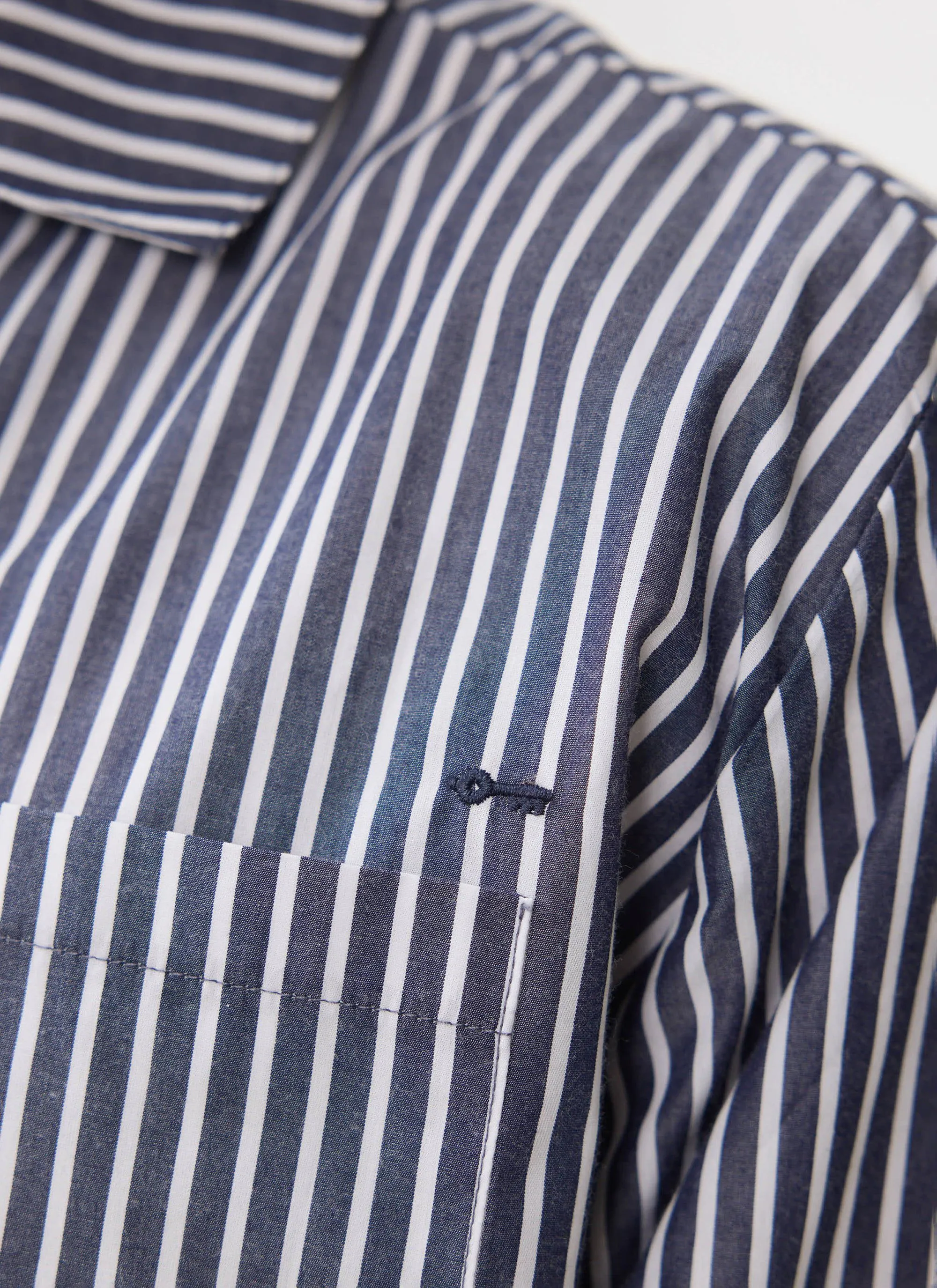 Pyjama Top | Cotton | Blue sold by Percival product image thumbnail 3