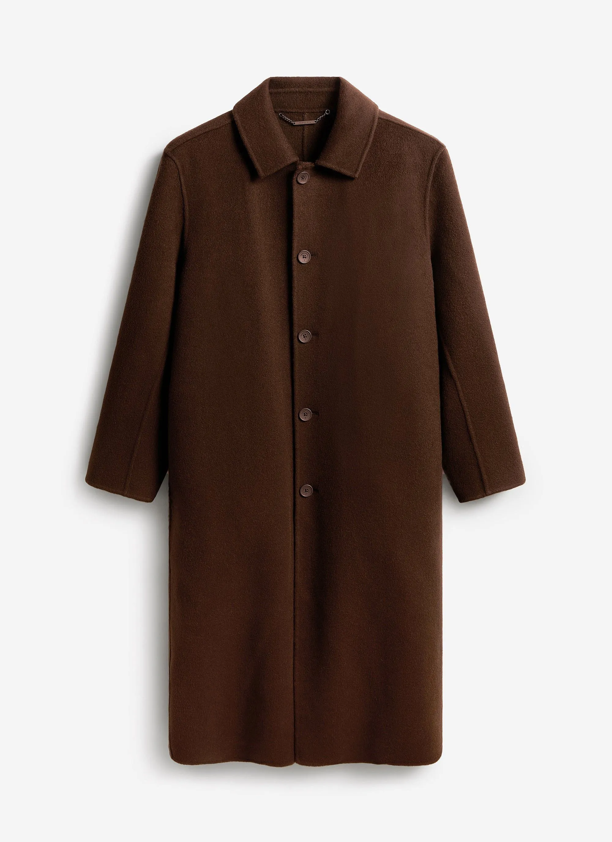 Minnesota Overcoat | Wool | Espresso Brown sold by Percival
