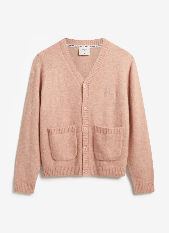 White Glove Cardigan | Mohair | Pink sold by Percival