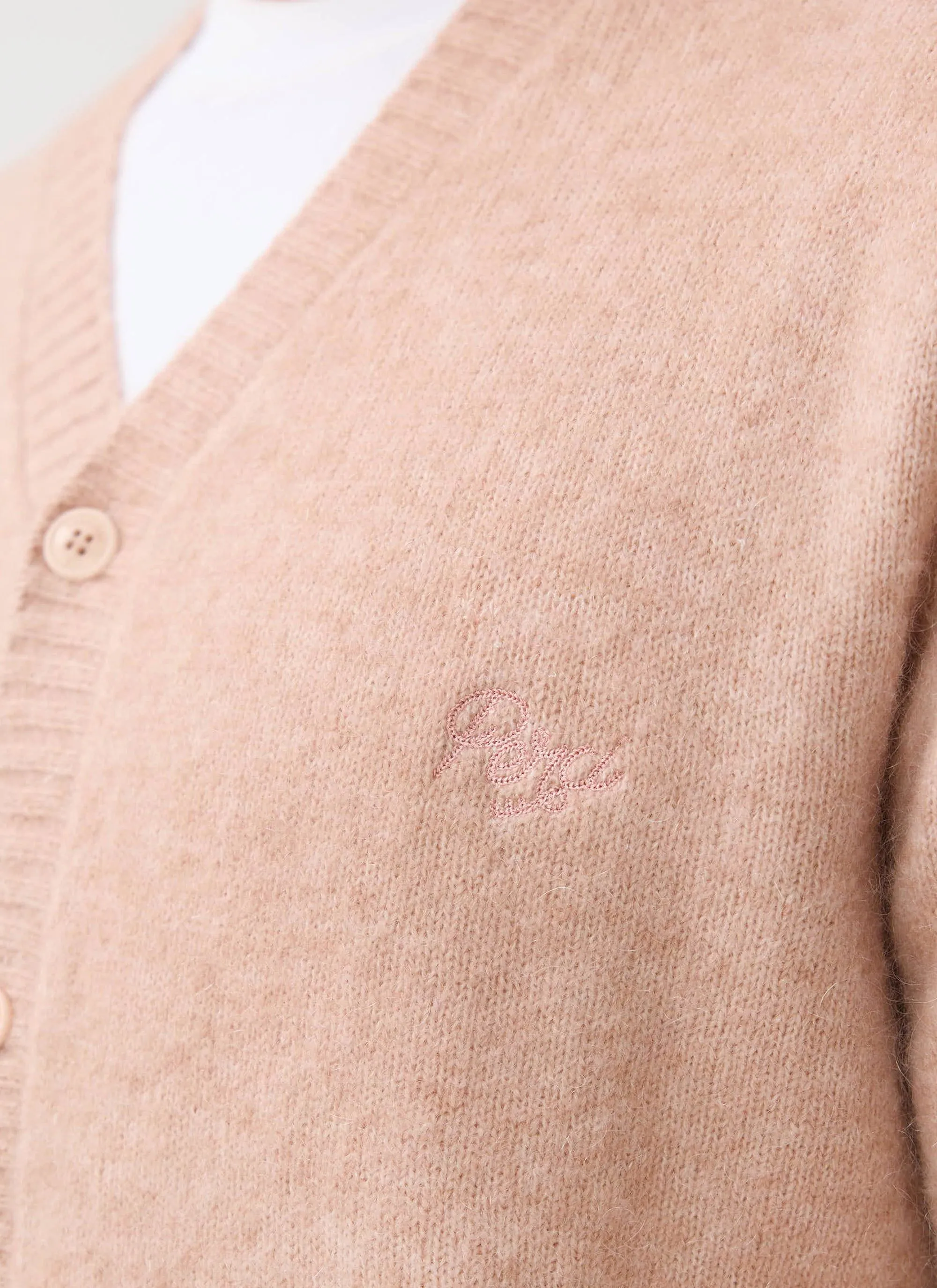 White Glove Cardigan | Mohair | Pink sold by Percival product image thumbnail 5