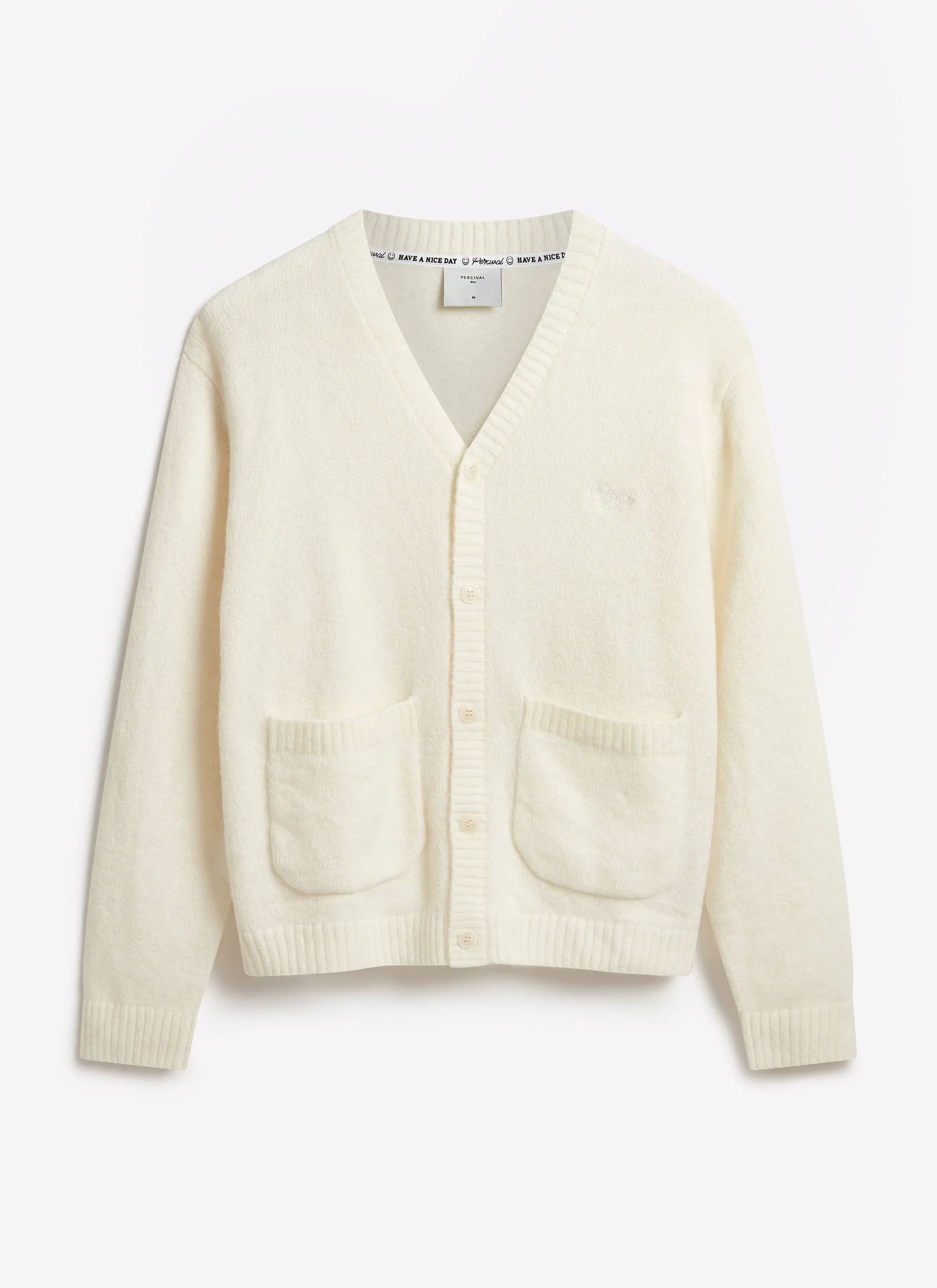 White Glove Cardigan | Mohair | Cream sold by Percival