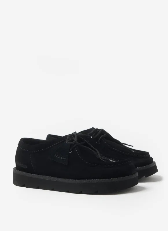 Meare Walla | Clarks Originals | Black Suede sold by Percival