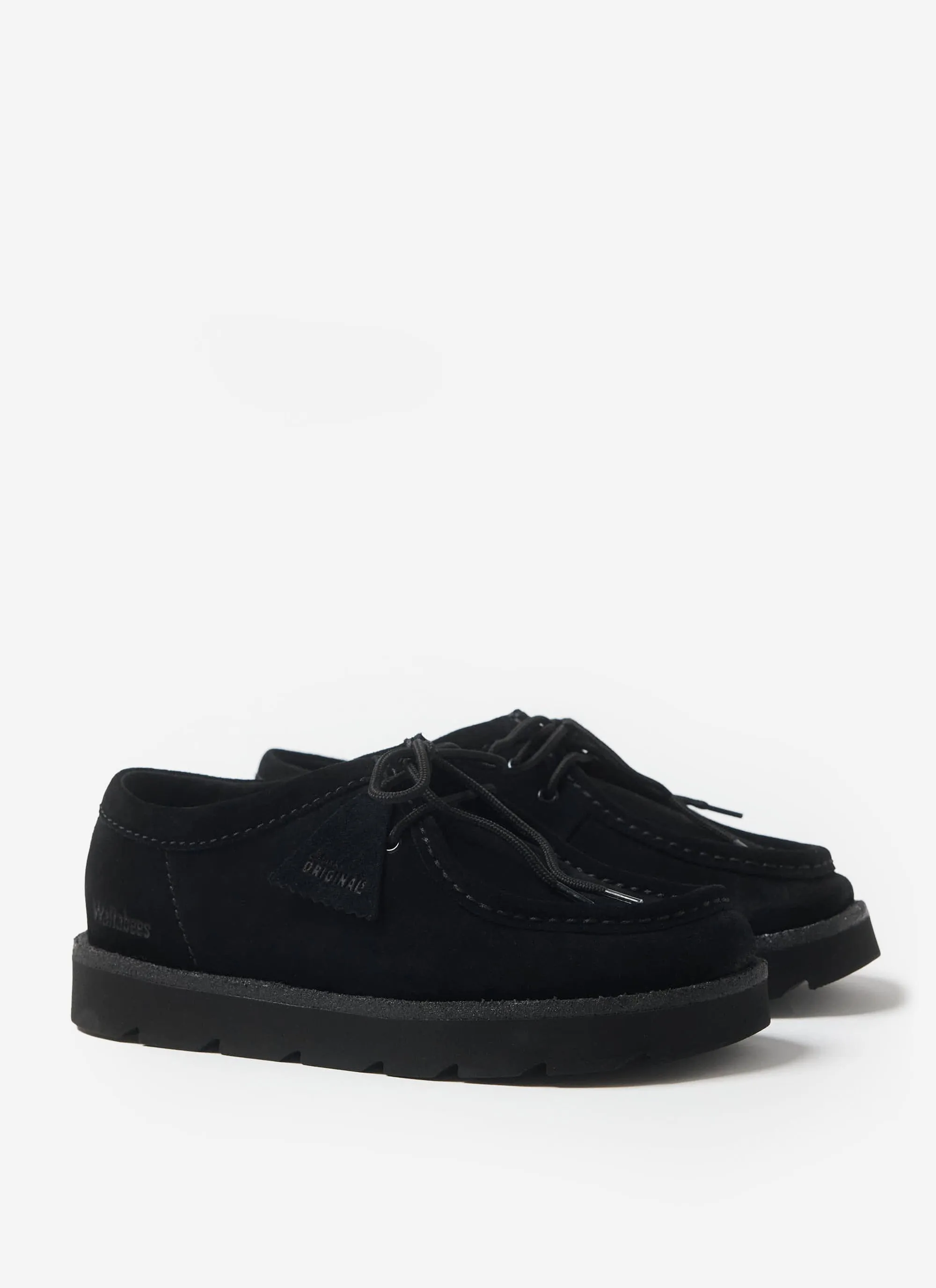 Meare Walla | Clarks Originals | Black Suede sold by Percival