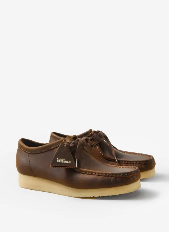 Wallabee | Clarks Originals | Beeswax sold by Percival