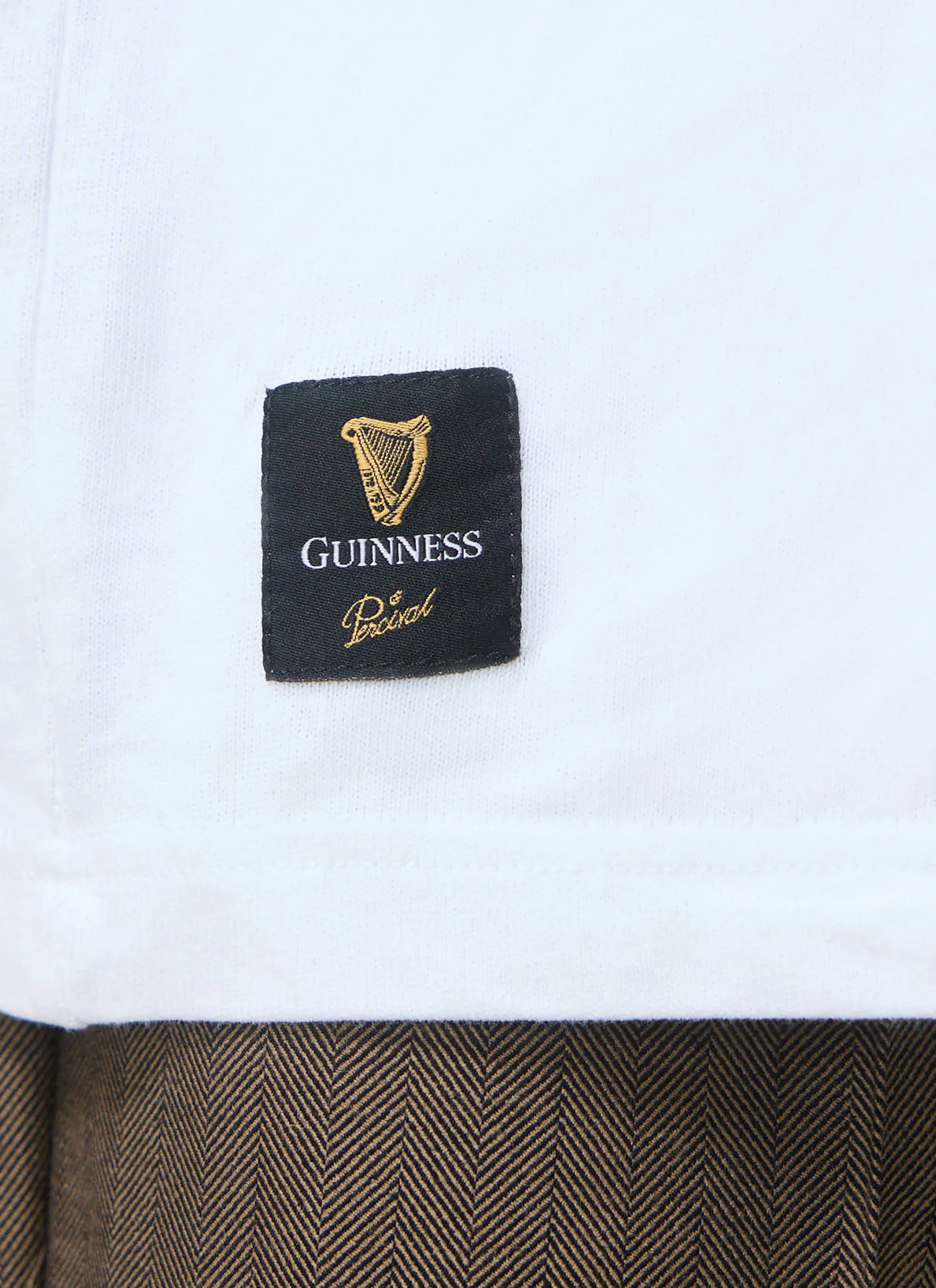 Soloist Oversized T Shirt | Guinness x Percival | White sold by Percival product image thumbnail 4