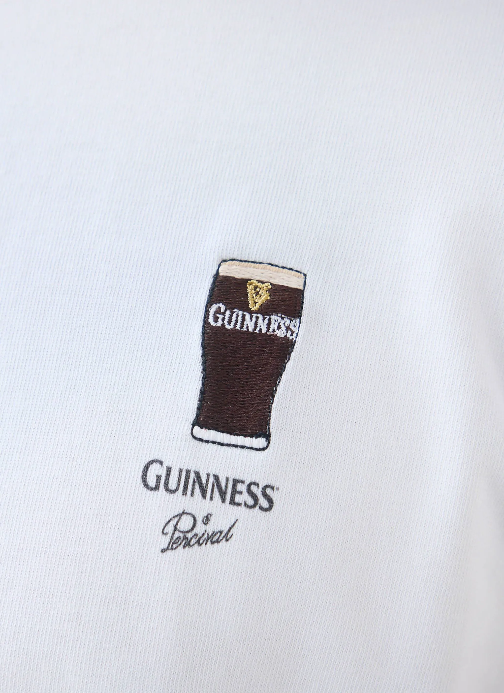 Stout T Shirt | Guinness x Percival | White sold by Percival product image thumbnail 2
